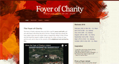 Desktop Screenshot of foyerofcharity.ie